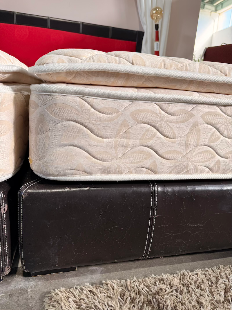 Single beds and Bedside tables