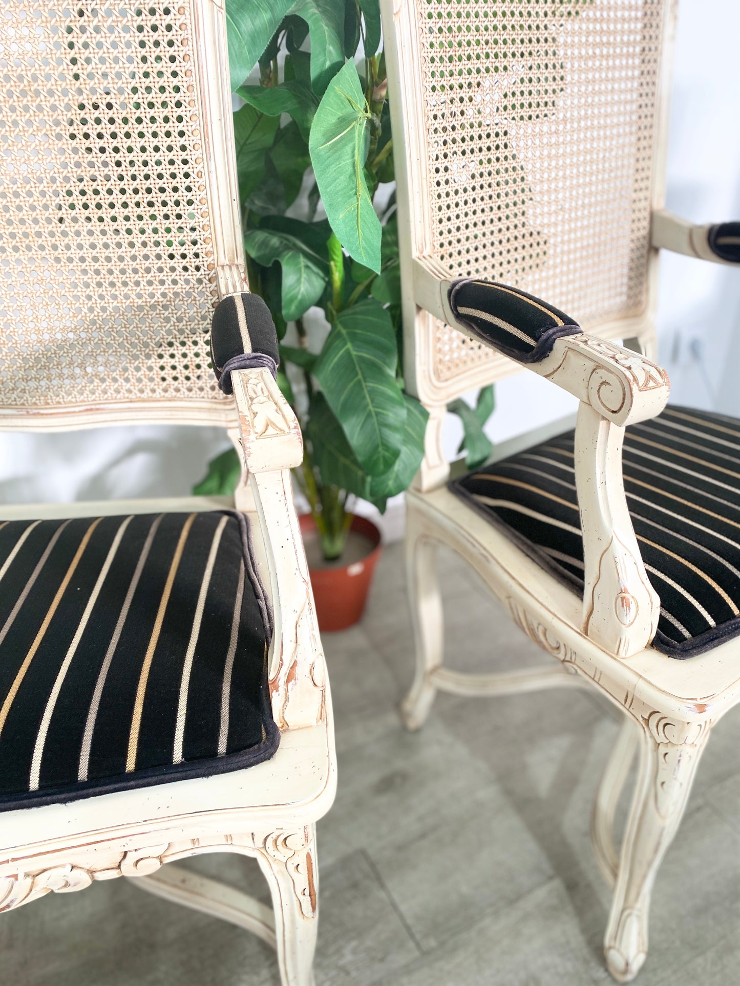 2 Chairs & 2 Carvers