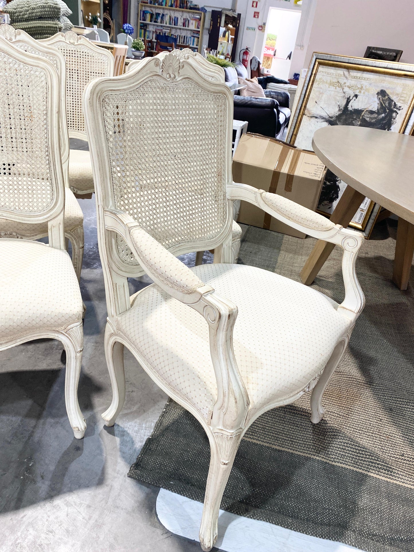 Conjunto de 8 cadeiras