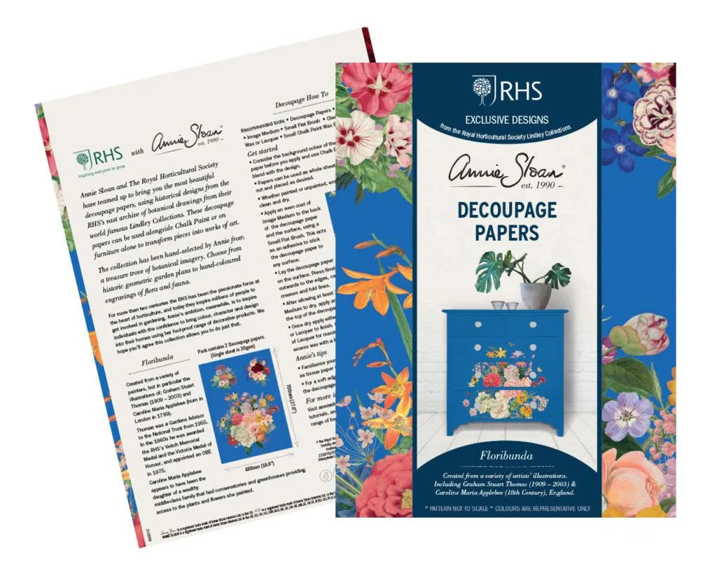 RHS Decoupage Paper – Floribunda