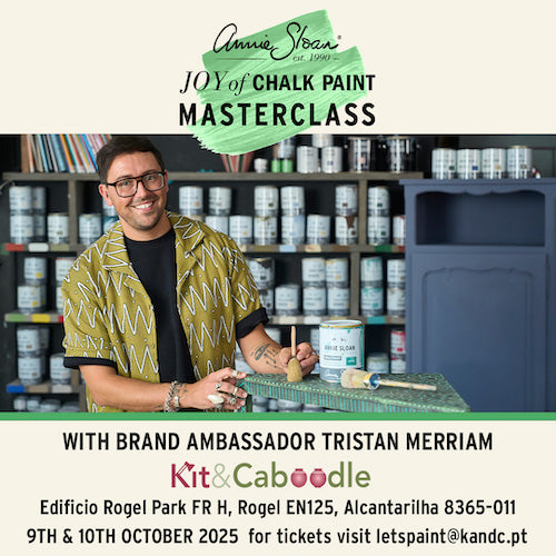 Joy of Chalk Paint Masterclass Thurs 9th & Fri 10th Oct - Alcantarilha