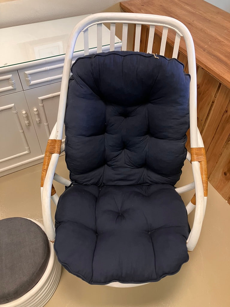 Rocking Chair with Footstool