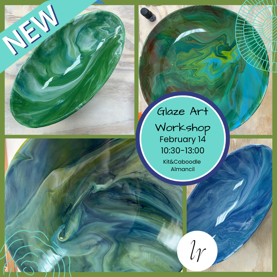 FULL Ceramics Glaze Art Workshop - Feb 14th ALMANCIL