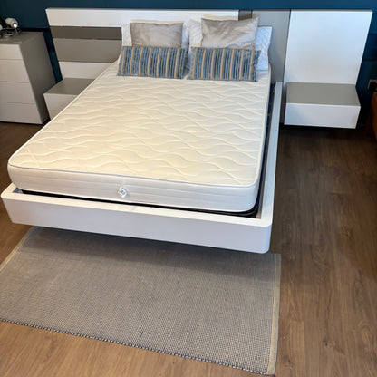 Double Bed & Bedside Tables