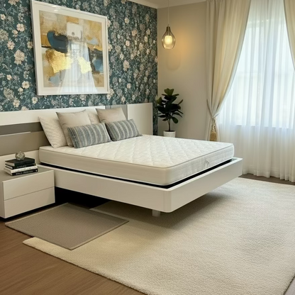 Double Bed & Bedside Tables