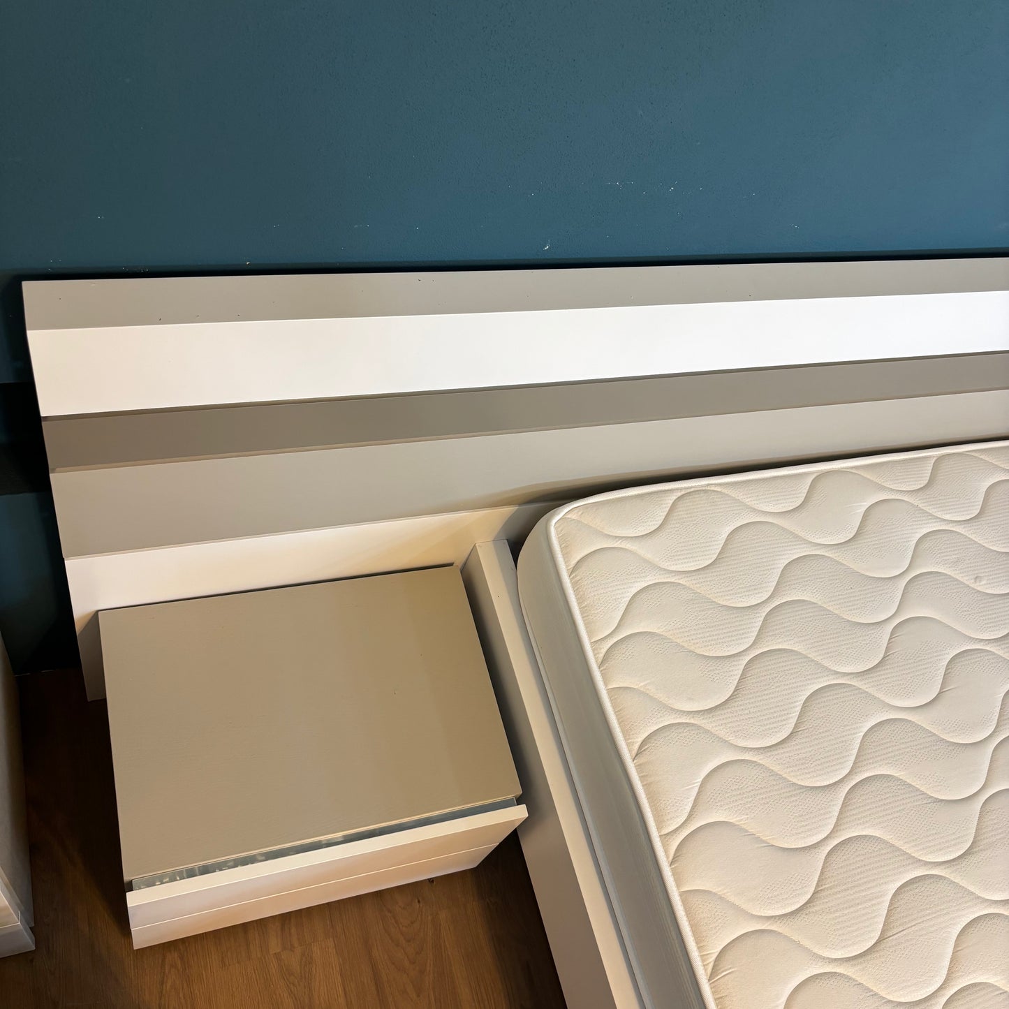 Double Bed & Bedside Tables