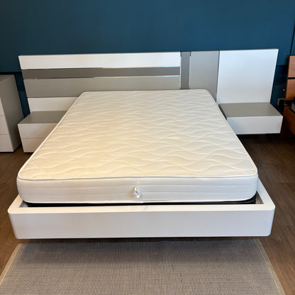 Double Bed & Bedside Tables