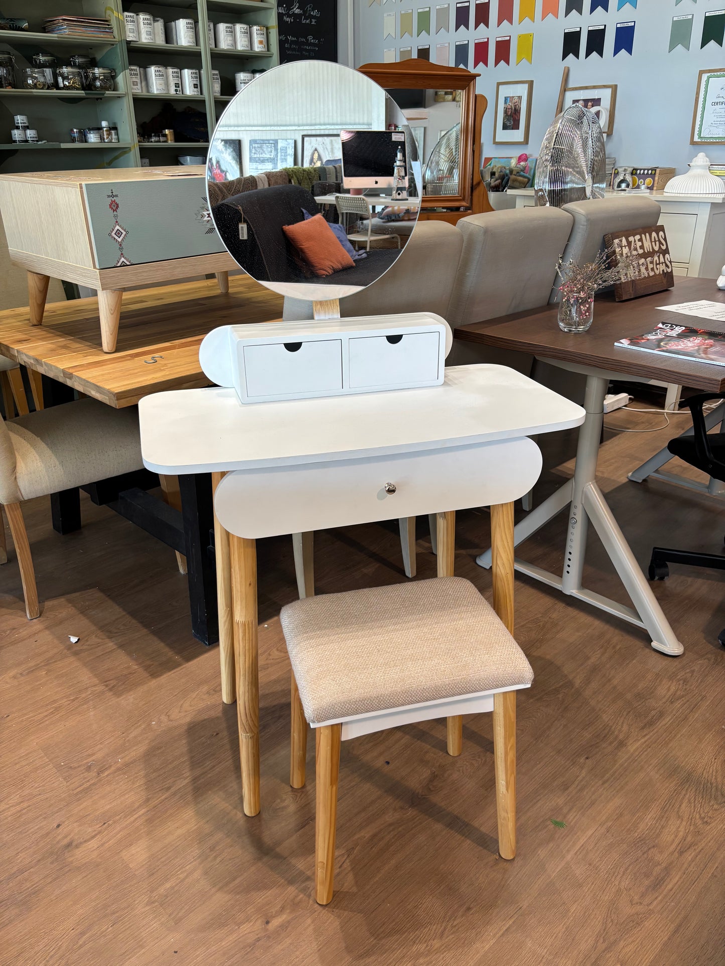 Dressing Table & Stool