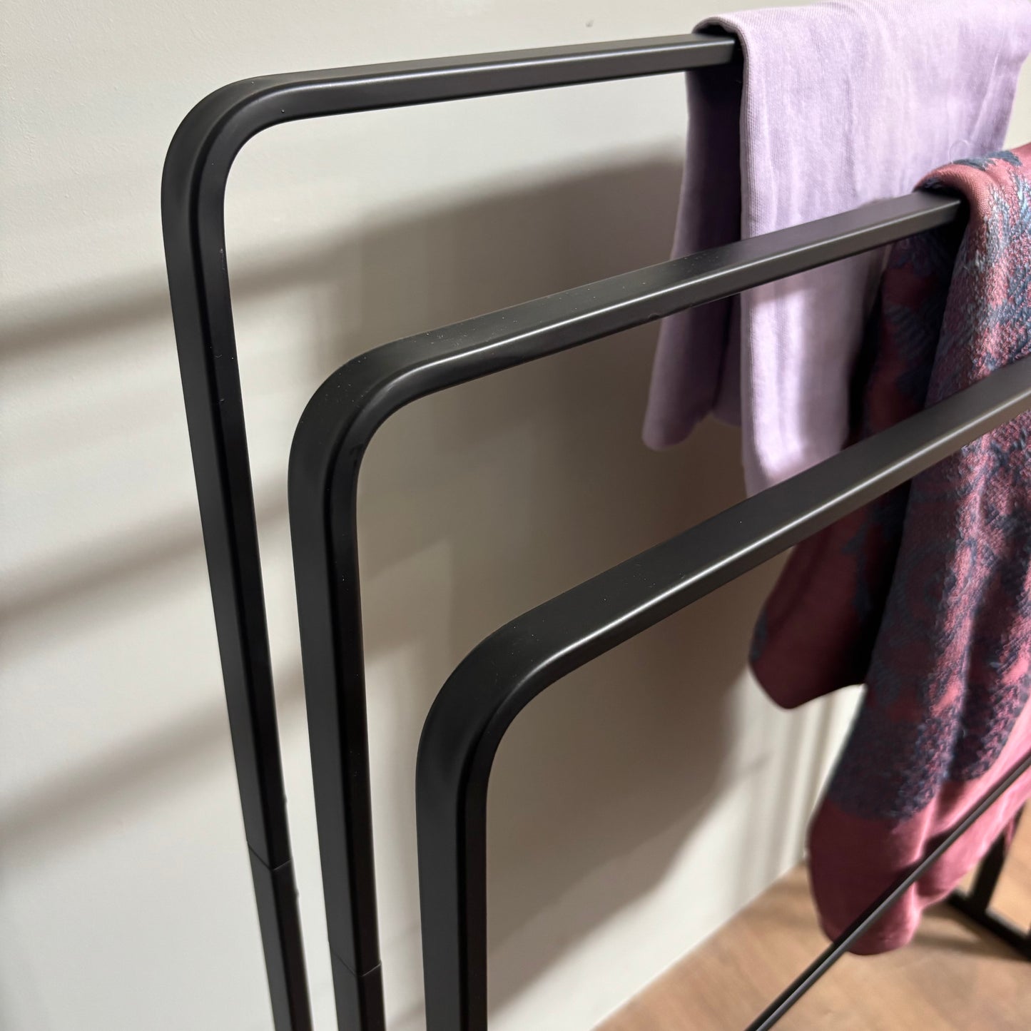 Suporte para cobertores/toalhas