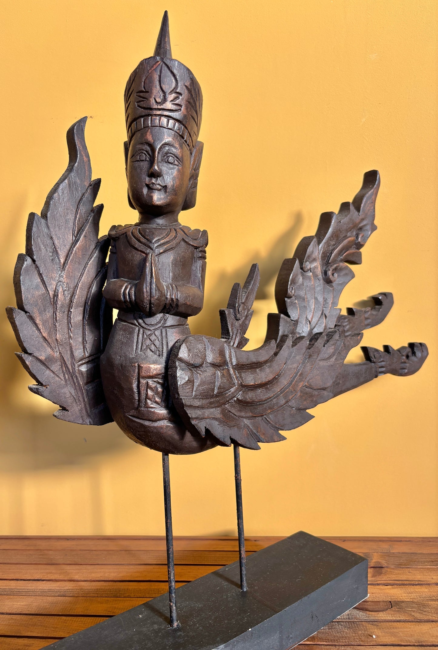 Pair of wooden Gods/Goddesses