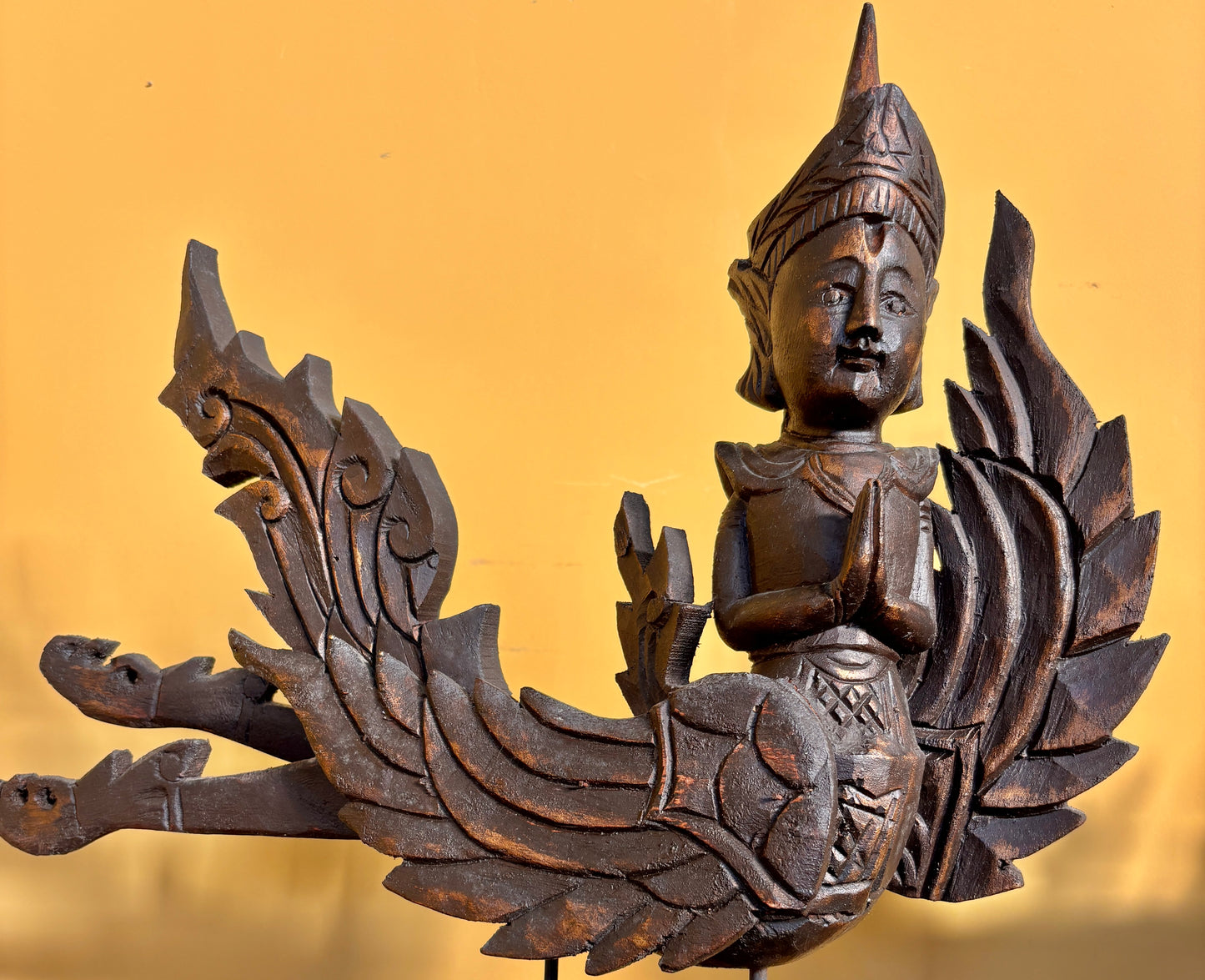 Pair of wooden Gods/Goddesses