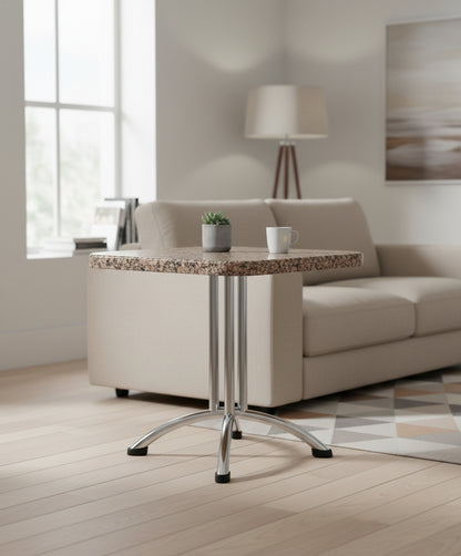 Par de mesas de apoio