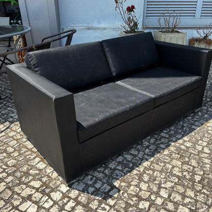 Sofa with Armchair and Coffee Table