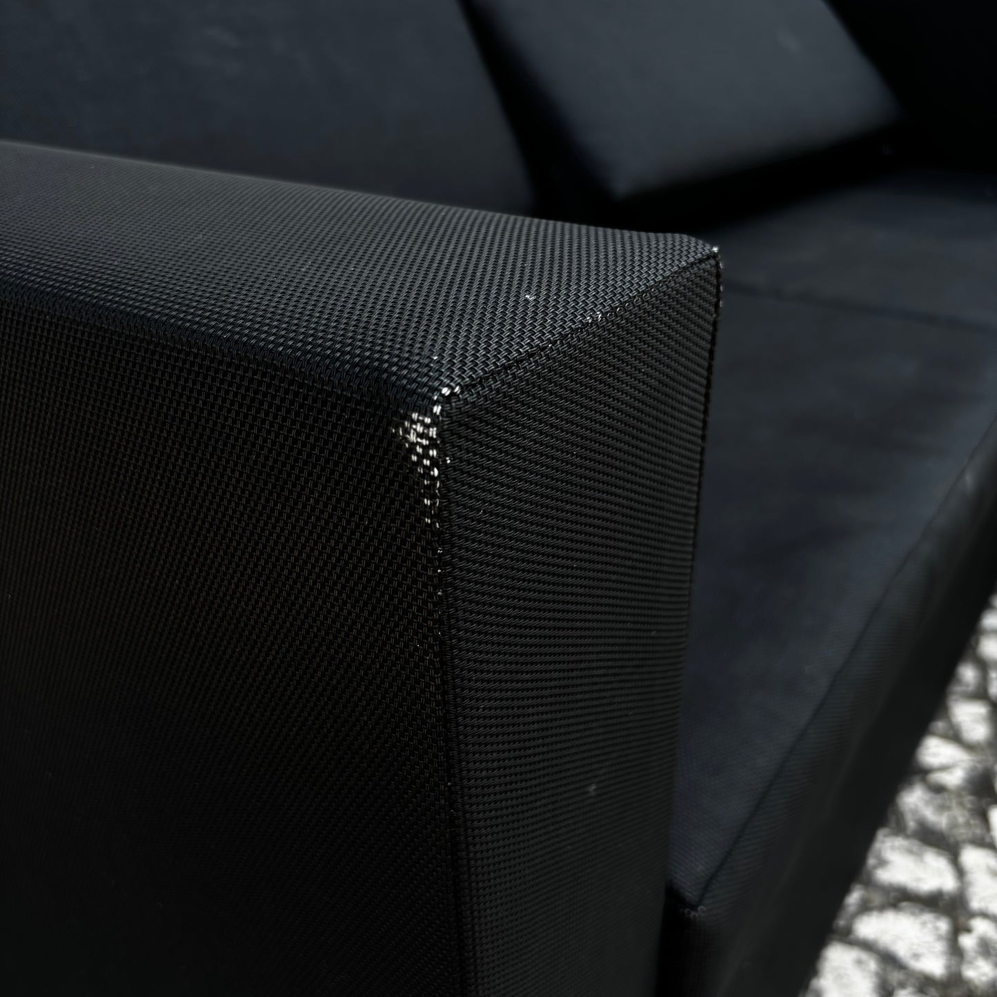Sofa with Armchair and Coffee Table
