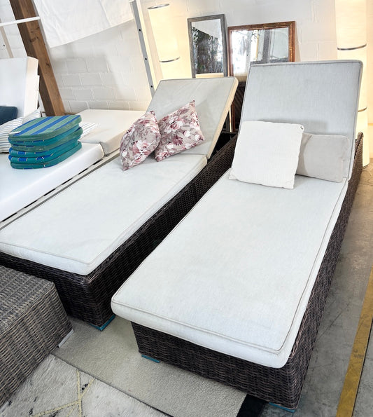 Par de espreguiçadeiras