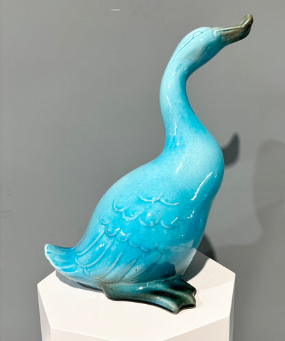 Pato de cerâmica