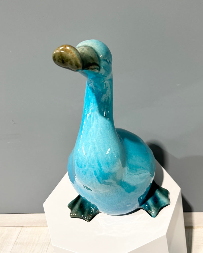 Pato de cerâmica
