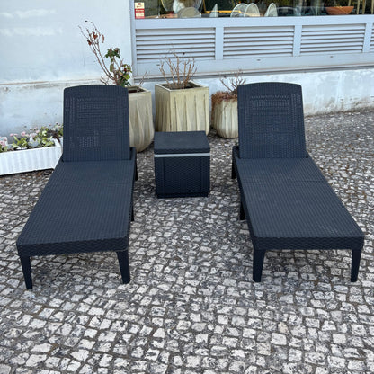 Conjunto de Espreguiçadeiras