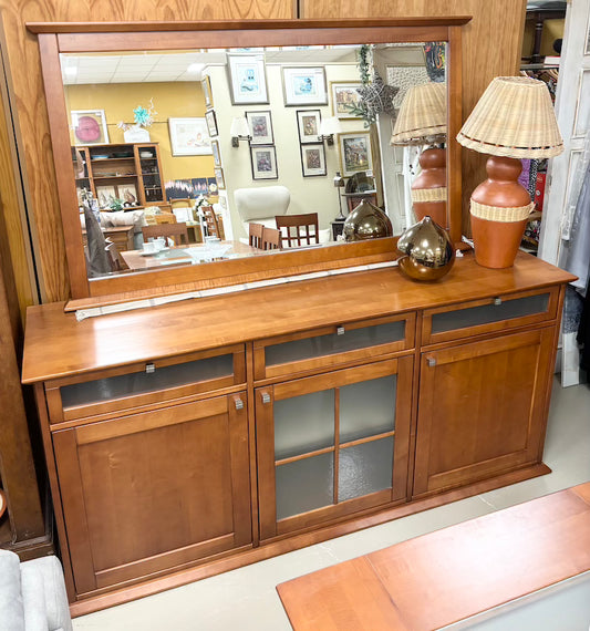 Sideboard & Mirror