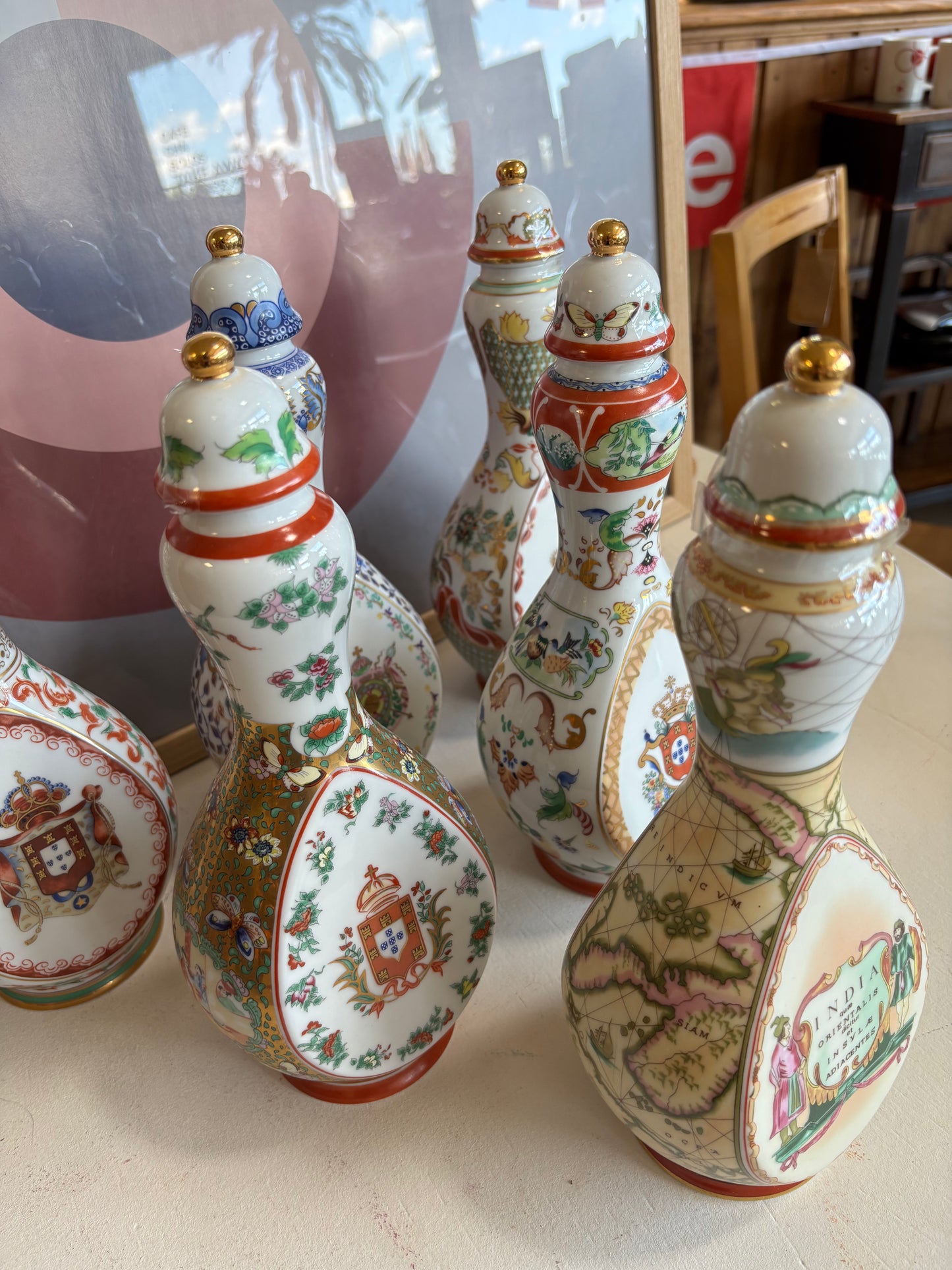 Conjunto de porcelana