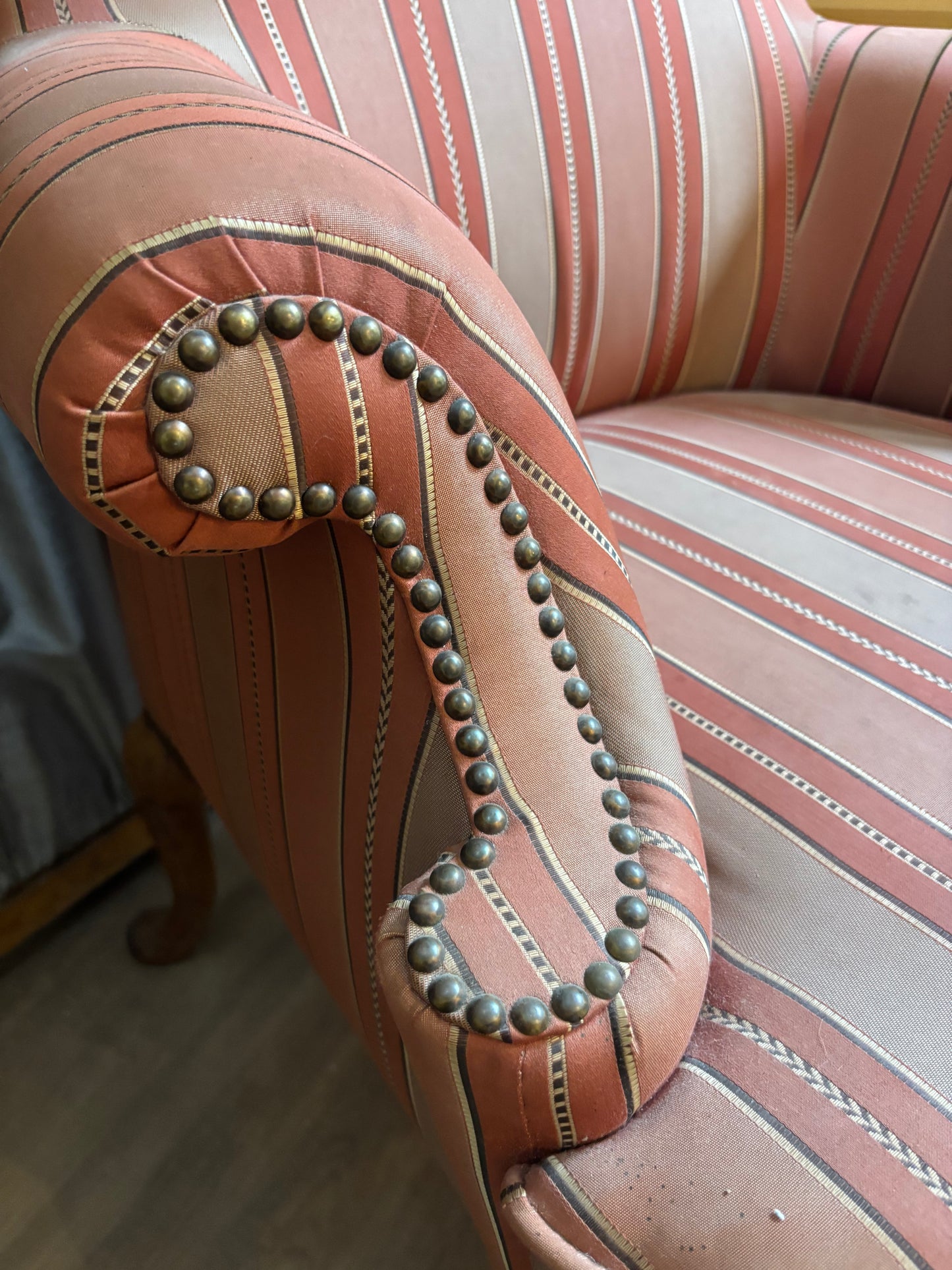 Armchair with Footstool