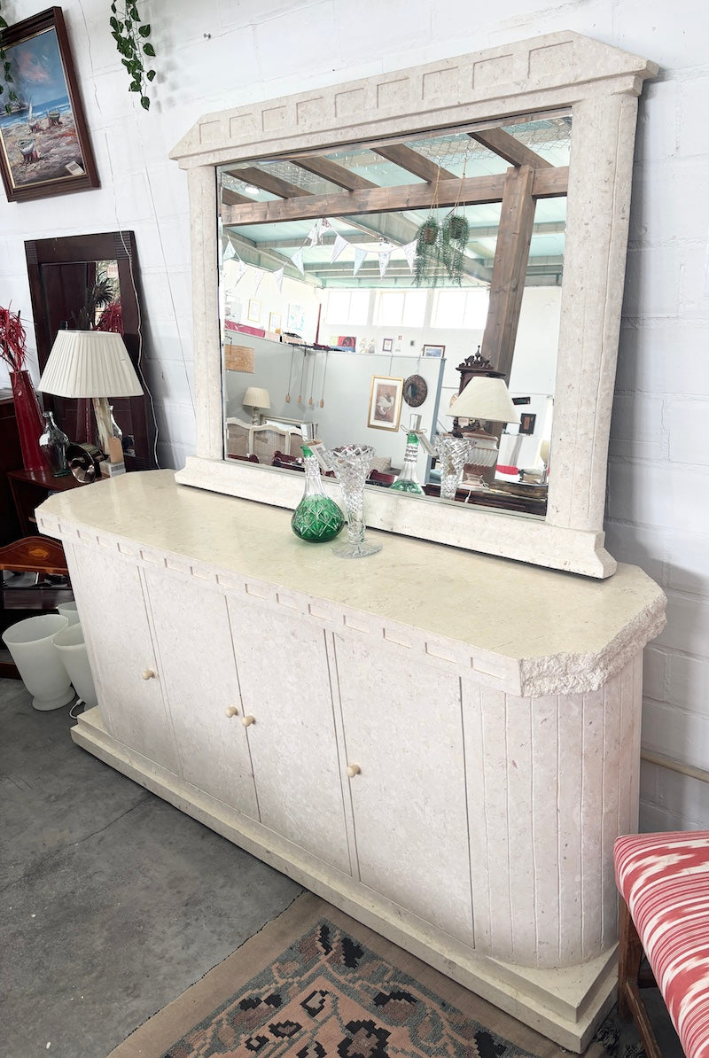 Sideboard & Mirror