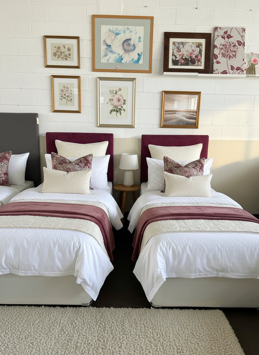 Pair of single beds