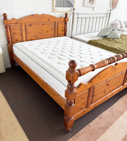 Estrutura de cama de casal