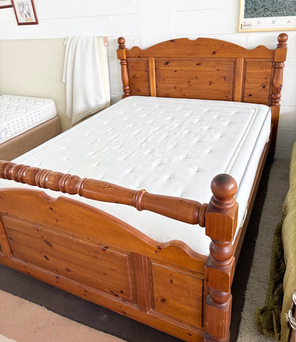 Estrutura de cama de casal