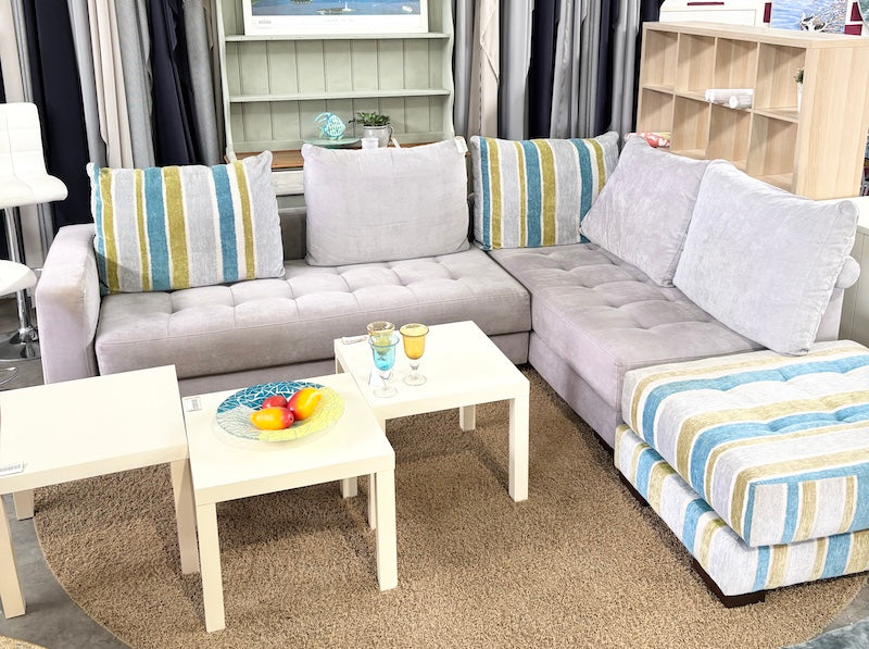 Sofa & Footstool