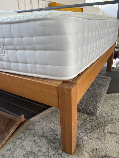 Bed frame and mattress