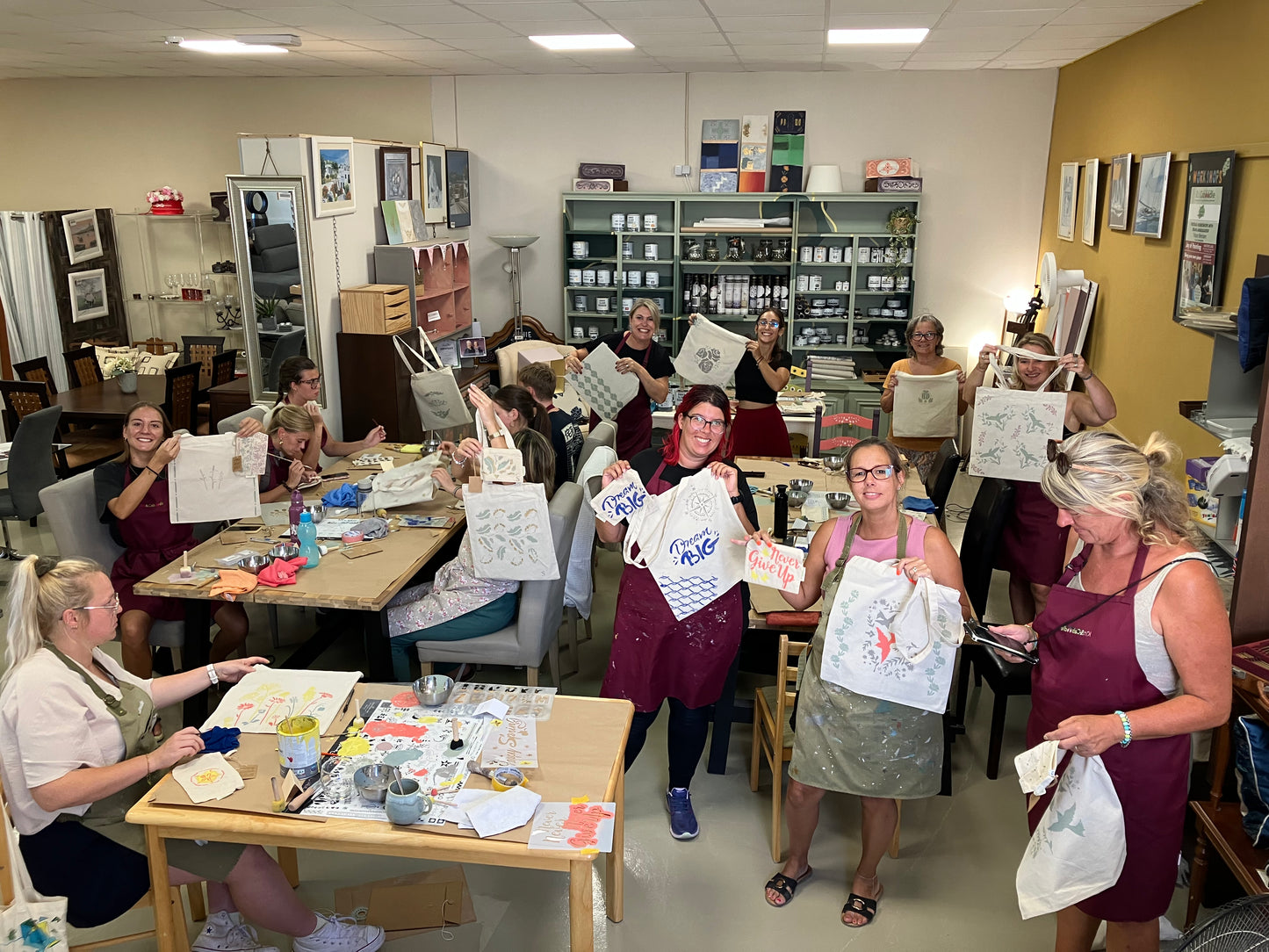 Pintura em tecido - Sexta-feira, 17 de Julho / Alcantarilha