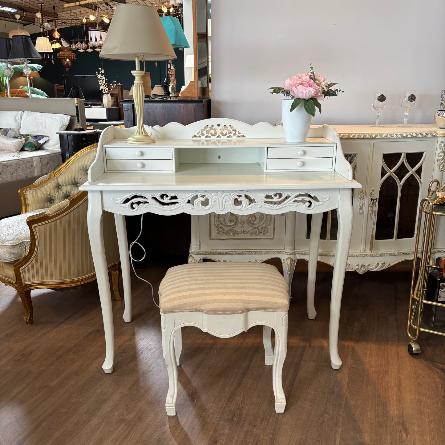 Vanity with Stool