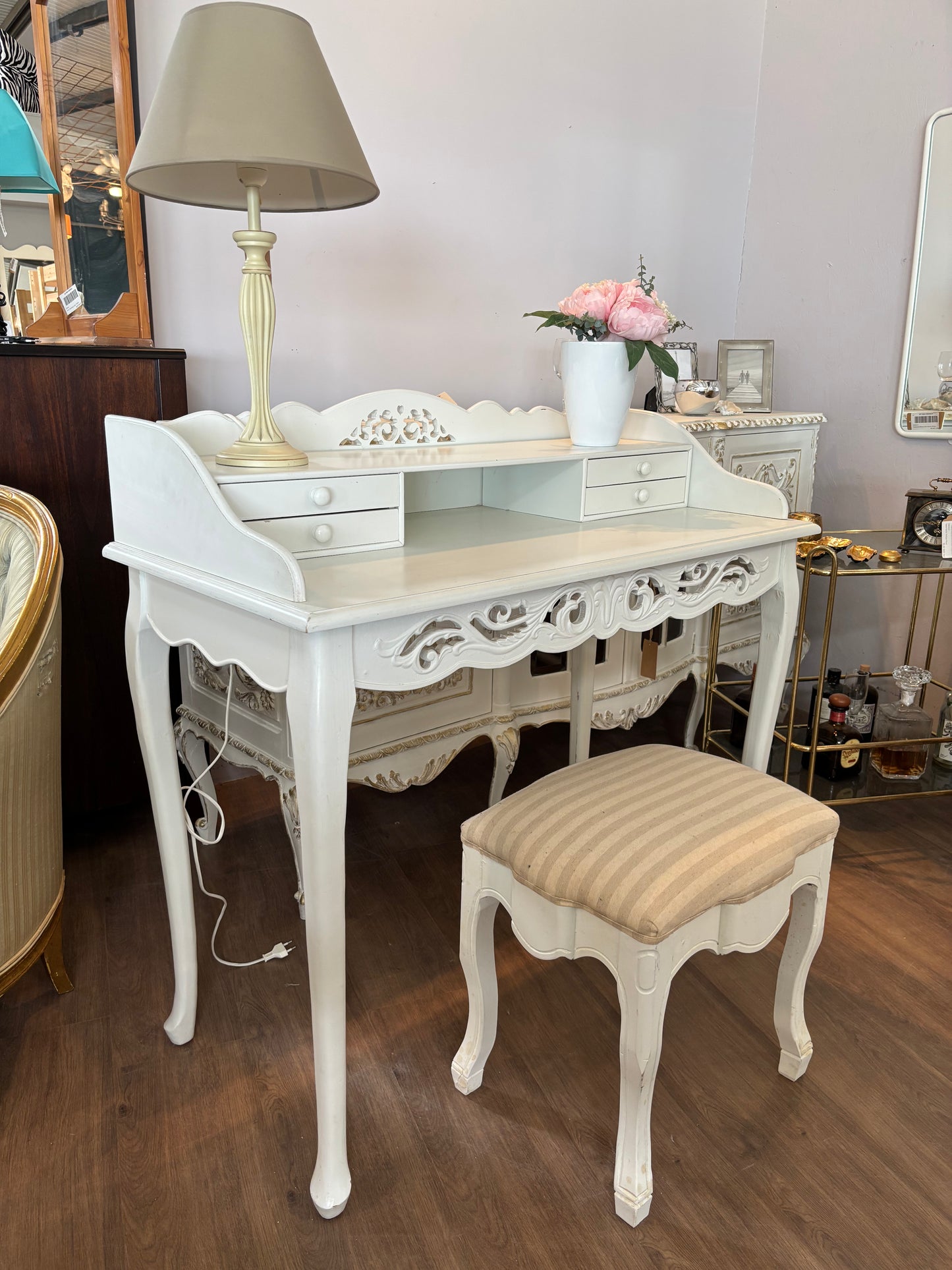 Vanity with Stool