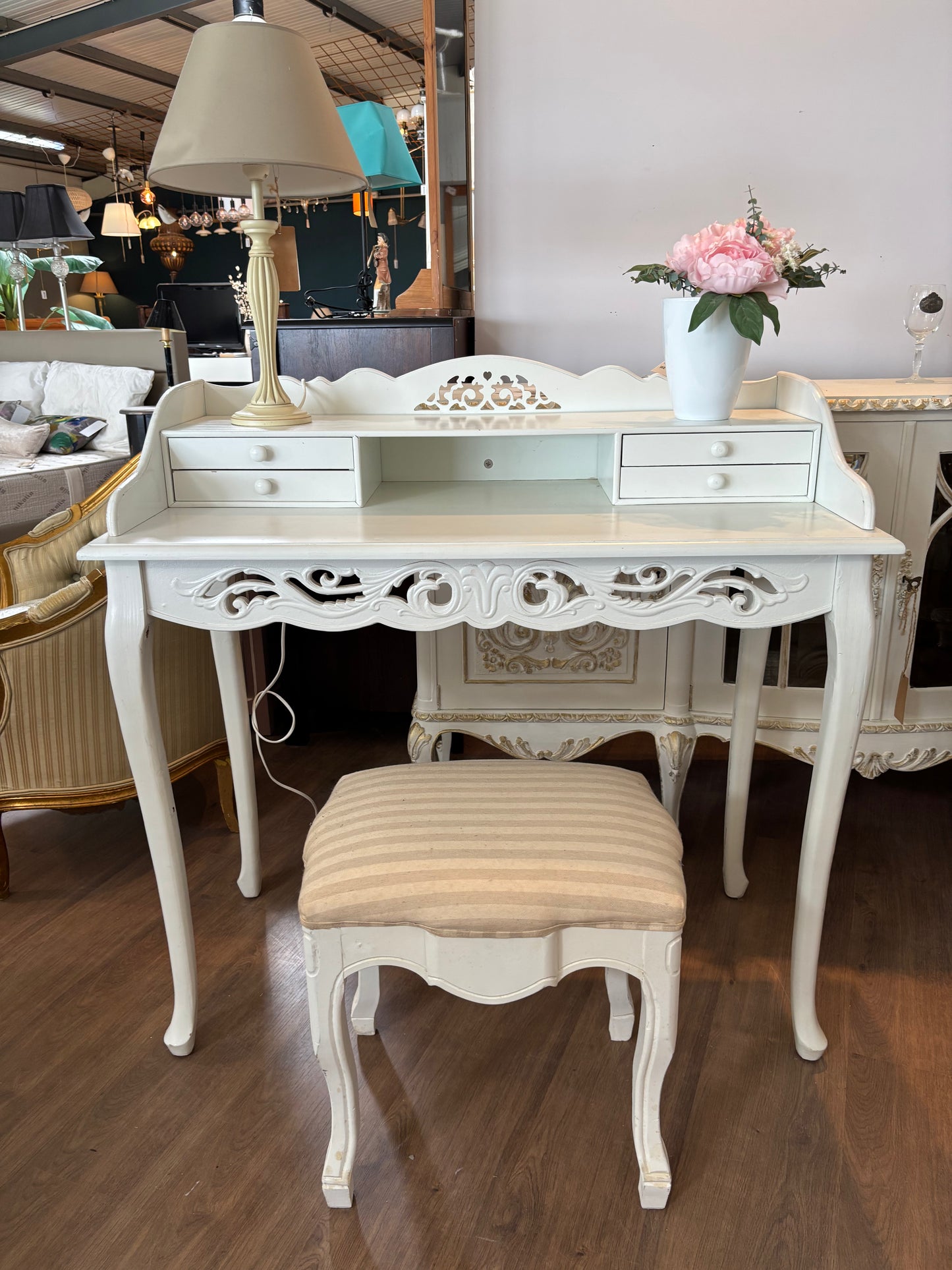 Vanity with Stool