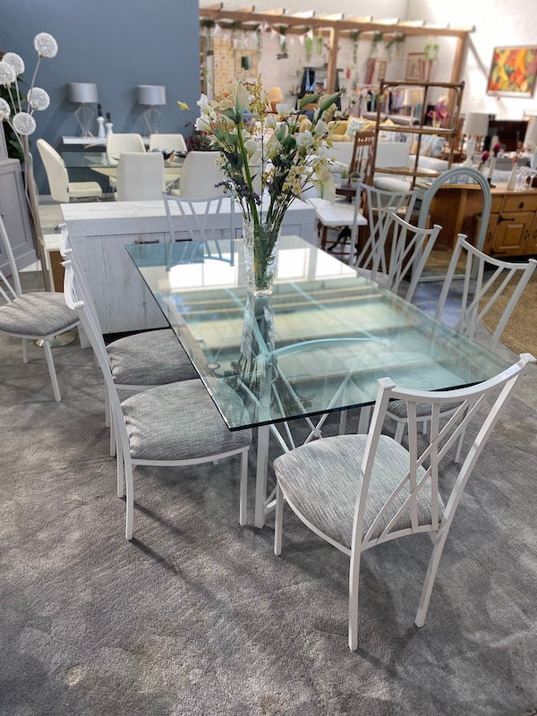 Dining Table and 8 Chairs