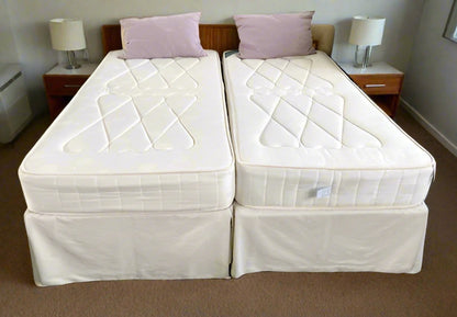 Pair of single beds