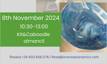 Ceramics Glaze Art Workshop - Fri Nov 8th ALMANCIL