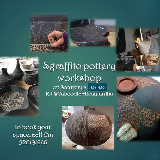 Terracotta Sgraffito Workshop - Alcantarilha 9th May