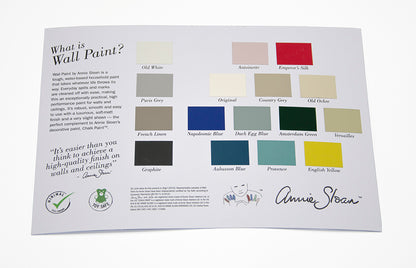 Wall Paint Colour Card