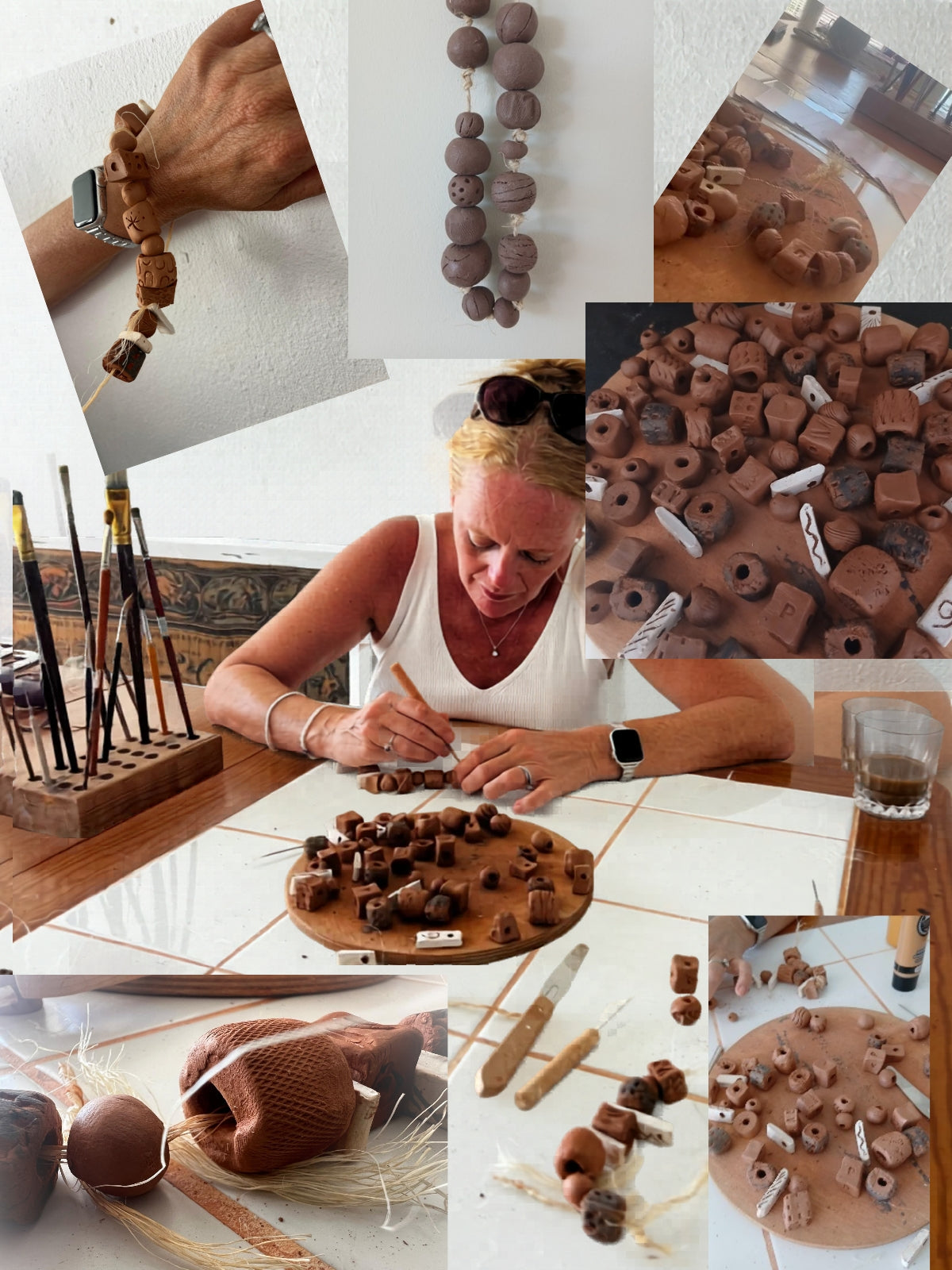 Ceramic bead making workshop